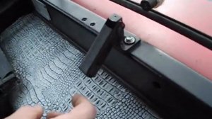 Самодельная ручка бокового без рамочного стекла мтз