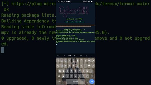 cybersh is all in one cybersecurity tools for temrux. aklesh Gandhi