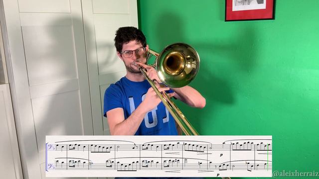 Vocalise No. 2 | M. Bordogni (Trombone Duo) смотреть онлайн