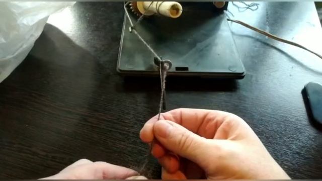 Прядение шерсти на электропрялке