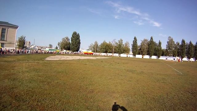 Показательные прыжки в городе Алатырь 04.08.12 смотреть онлайн