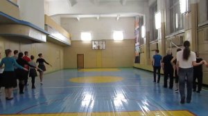 Полонез. Схема танца. Школа ИБТ "Котильон"