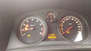 Запуск двигателя на Zafira b