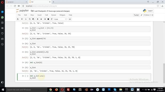Data Type of Python : List