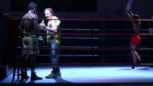 Israel Silva VS Vitor Jones Freitas - parte 1- Final do Campeonato Catarinenses 2013 BOXE