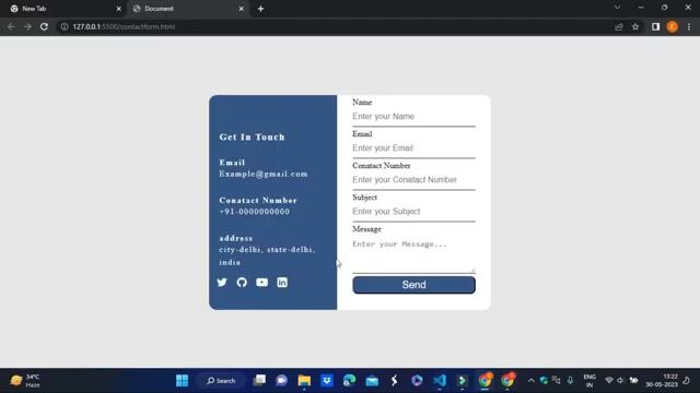 How to Make Professional Working Contact Form Using JavaScript | How to Send Email Using JavScript