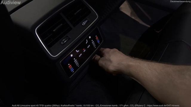 2023 Audi A6 Limousine sport 45 TFSI quattro (265hp) - Interior and Exterior Details смотреть онлайн