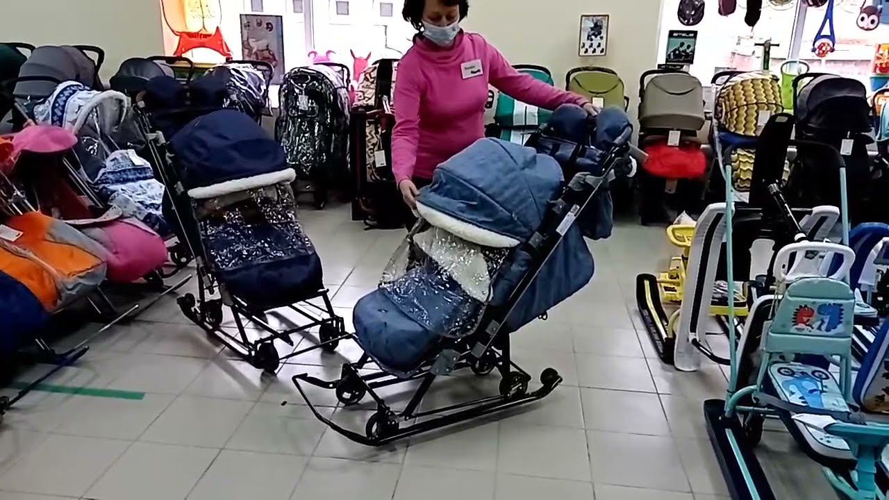 Санки-коляска Ника-Детям 7-8К