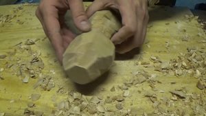 Ложка - Тюльпан. Сувенир к 8 марта. Резьба по дереву