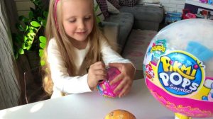 ПИКМИ ПОПС PikMe Pops SURPRISE Открываем Большой Сюрприз Шар Что внутри?