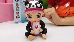 Распаковка и обзор игрушек - Интерактивные игрушки Tiny Toes! - Классные видео для девочек.