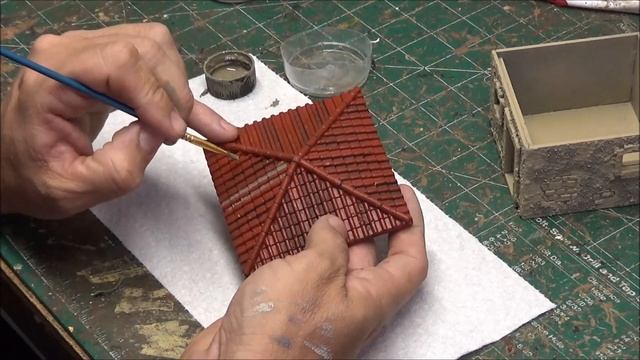 Tabletop CP How To: Texture and Paint MDF Buildings Fast and Easy смотреть онлайн