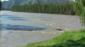 Горный Алтай. Село Анос. Чемальский район.