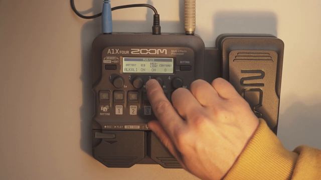 ZOOM A1X Four ALL FUNCTIONS, Effects and HOW TO operate ZOOM A1 FOUR