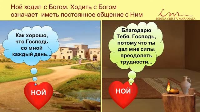 Ной ходил с Богом | Воскресная школа