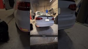 CTS 3in Downpipe 2018 mk6.5 Jetta tsi 1.4. Before and After!