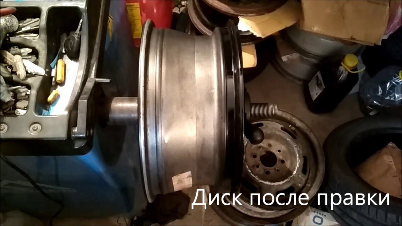 Кованый диск Slik после правки на станке смотреть онлайн