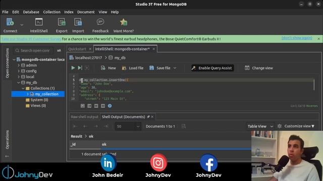 MongoDB in Docker شرح смотреть онлайн