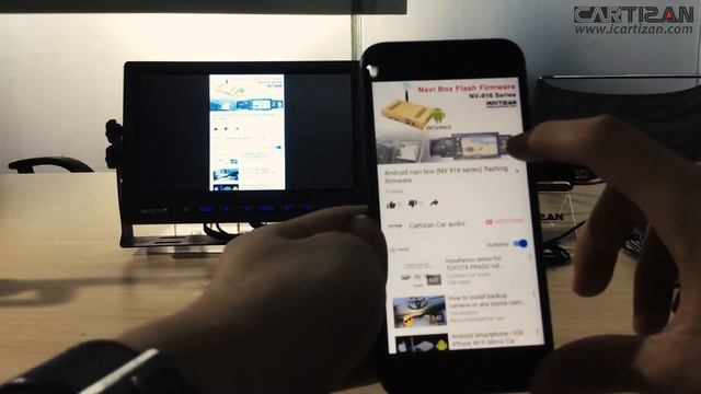 iPhone 7 iOS 10.1 Airplay MirrorLink Demo смотреть онлайн