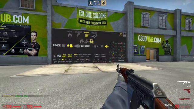 ДЕЛАЙТ ТРЕНИРОВКА В CS:GO