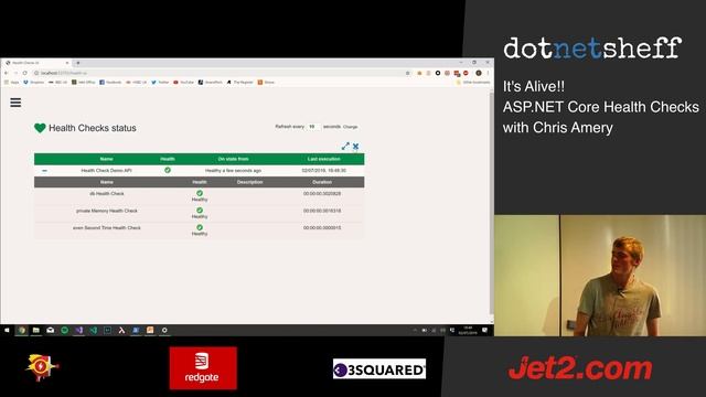 It's Alive!! ASP.NET Core Health Checks смотреть онлайн