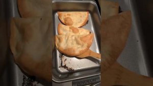 2 часть , какие чебуреки в духовке получились ;)