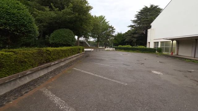 4K・ Гуляем возле станции Тиба вечером под дождиком смотреть онлайн