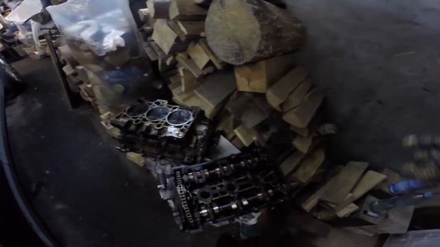 Audi A6 C5 Оборвало ремень, загнуло клапана Ремонт #1 смотреть онлайн