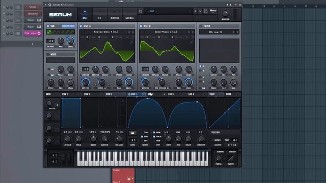 Создание злого и рычащего Dubstep Growl Bass в Xfer Serum