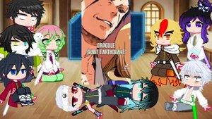 ? || Hashiras react to Rimuru tempest || •《SashaMin》• || Tensei shitara slime datta ken || ?