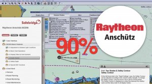 90% - Safebridge Raytheon Anschütz Synapsis ECDIS, прохожу тест