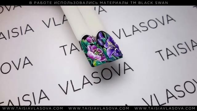 Микс лепки пластилином и росписи гель-лаком - Black Swan смотреть онлайн