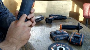 Честный обзор на аккумуляторную болгарку WORX