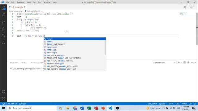 List Comprehensions in Python | Python Programming