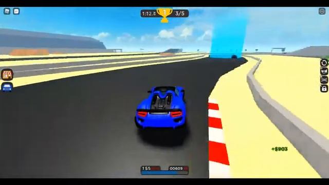 Setting a Fast lap for the Porsche 918 Spyder (Roblox) смотреть онлайн