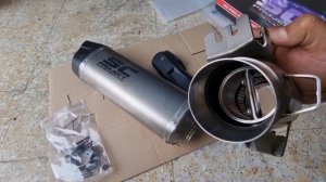 SC project exhaust Africa twin CRF1100L