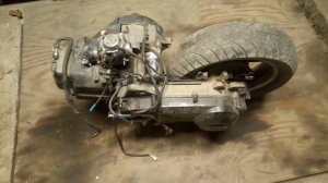 Небольшой  обзор мотора 158QMJ 150cc