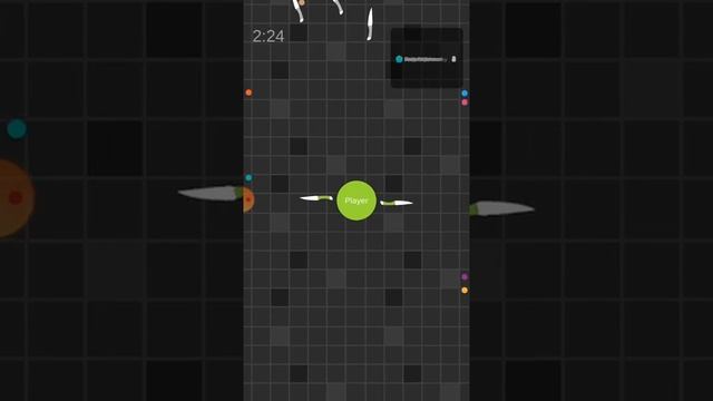 Playing knife Io game смотреть онлайн