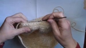Шапка с козырьком вязаная крючком (ч. 2 из 2) / Cap with a visor crocheted