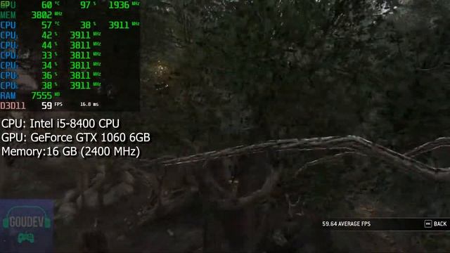 For Honor: PC Gameplay Benchmark | GTX 1060 6GB + i5-8400 | 1080p Ultra Settings смотреть онлайн