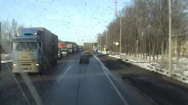 Трасса М10. Колейки. Тверская объездная 2008