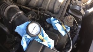 Mercedes Benz ML320 ML430  W163 How to test Fuel Pump Pressure