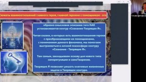 Доклад-диалог «Человек Творящий». Татьяна Зинкевич-Евстигнеева и Светлана Воронина