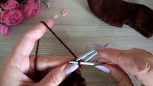 ТАПОЧКИ-СЛЕДОЧКИ СПИЦАМИ. СЛЕДКИ СПИЦАМИ