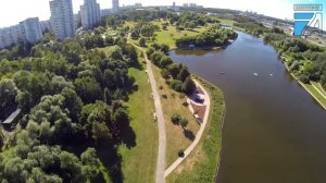 Москва с высоты птичьего полёта.