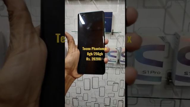 Tecno Phantom X (8 gb/256 gb) one day old                    only Rs. 20200/-