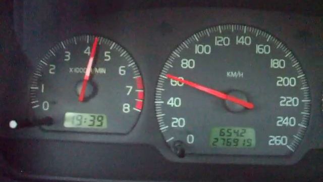 Volvo S40 1.8 122hp 0-100 km/h смотреть онлайн