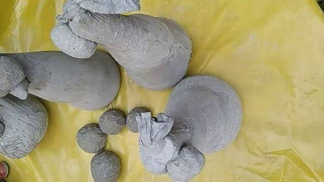 Смешные утки на садовом участке??//Идеи для сада//Фигурки из цемента//Garden ideas. смотреть онлайн