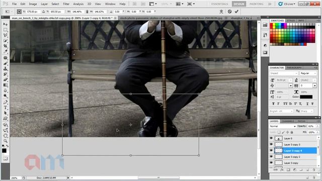 Photoshop Tutorial for Beginners | Photoshop Manipulation Tutorial | AM Editography смотреть онлайн