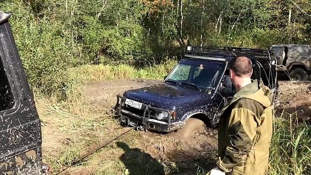 Поездка к серьезному бездорожью на  Offroadspb.